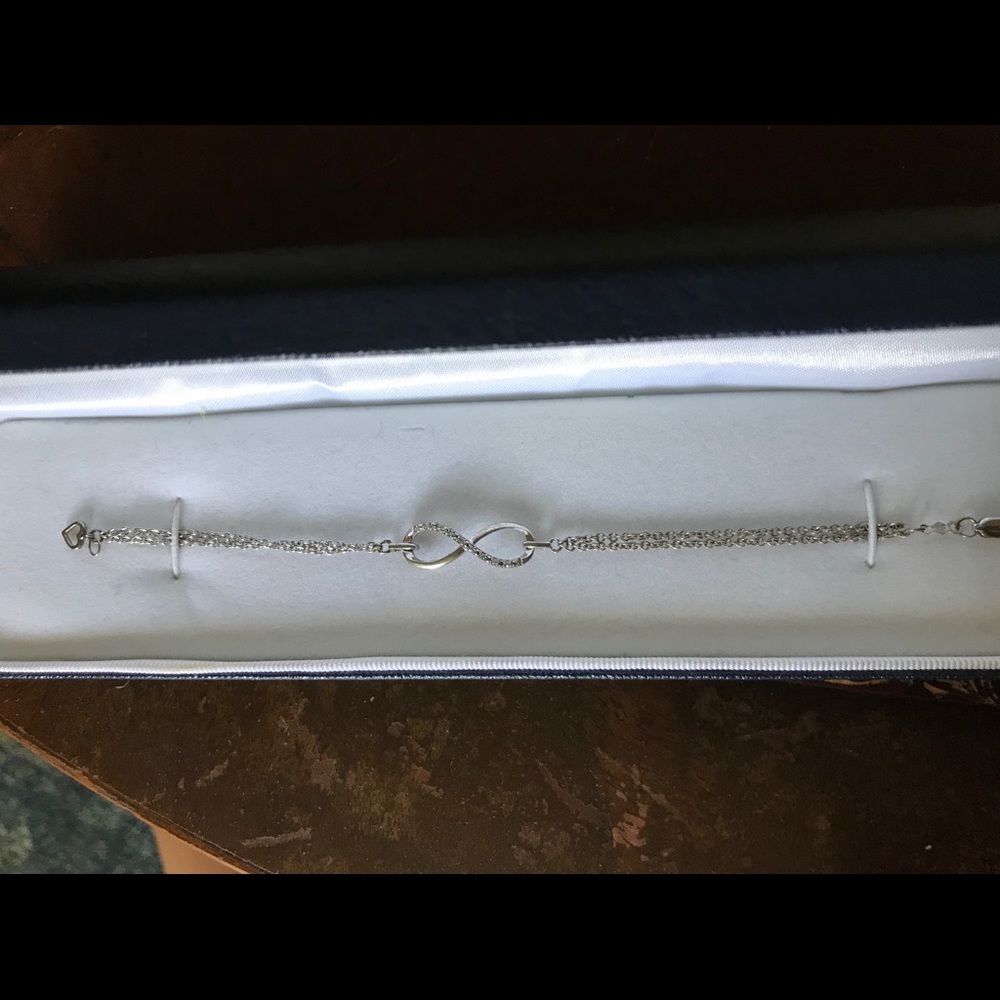 Diamond Infinity Bracelet